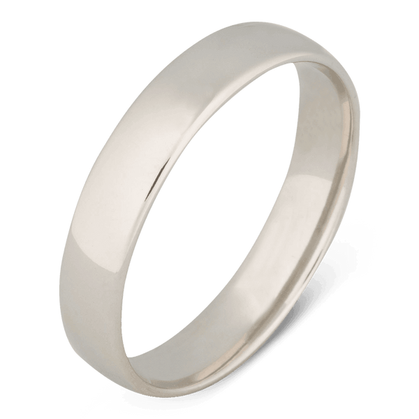 Men's Gold Wedding Ring with 8mm Platinum Band | Bonzerbands